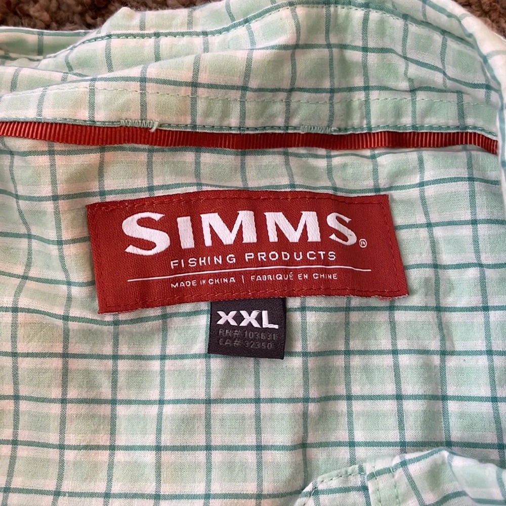Simms Button Up - Picture 2 of 3